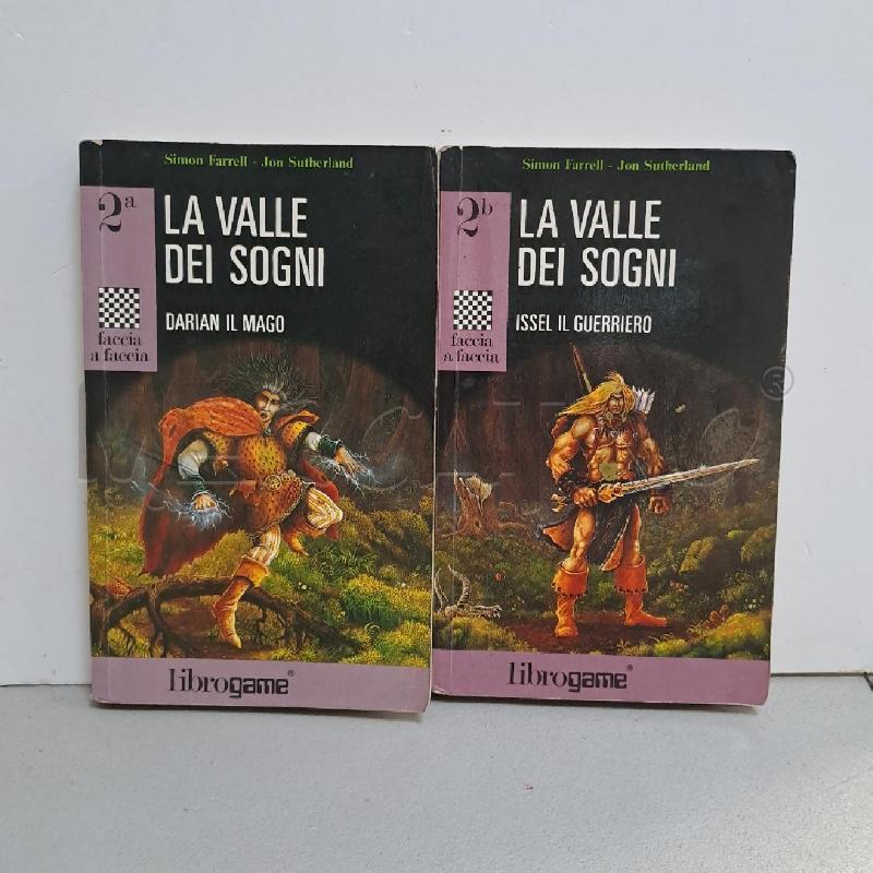 LIBRO GAME LA VALLE DEI SOGNI 2 VOLUMI | Mercatino dell'Usato Latina 1