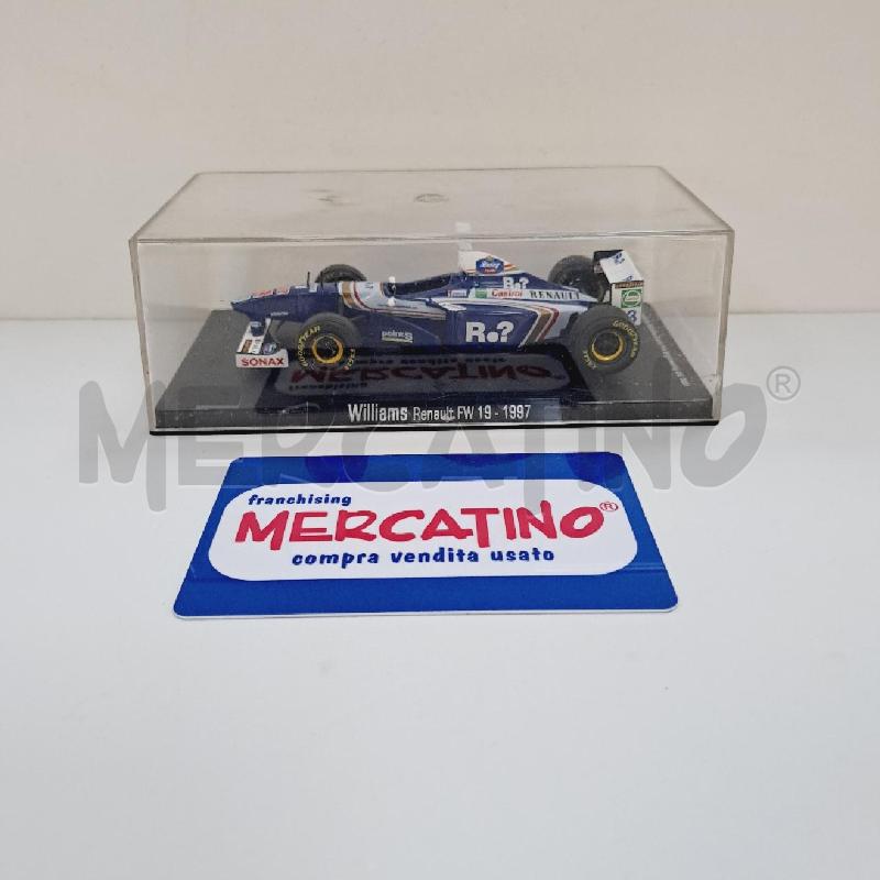 MODELLINO AUTO WILLIAMS RENAULT FW19 | Mercatino dell'Usato Latina 1