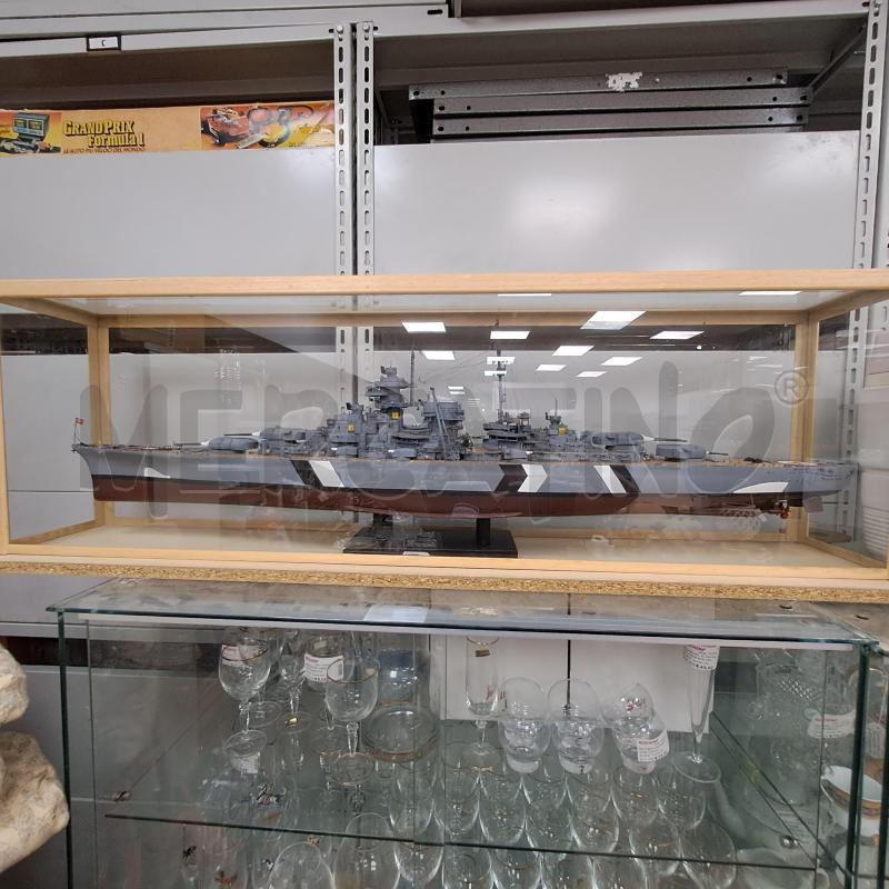 MODELLINO NAVE BISMARCK CON TECA | Mercatino dell'Usato Latina 1