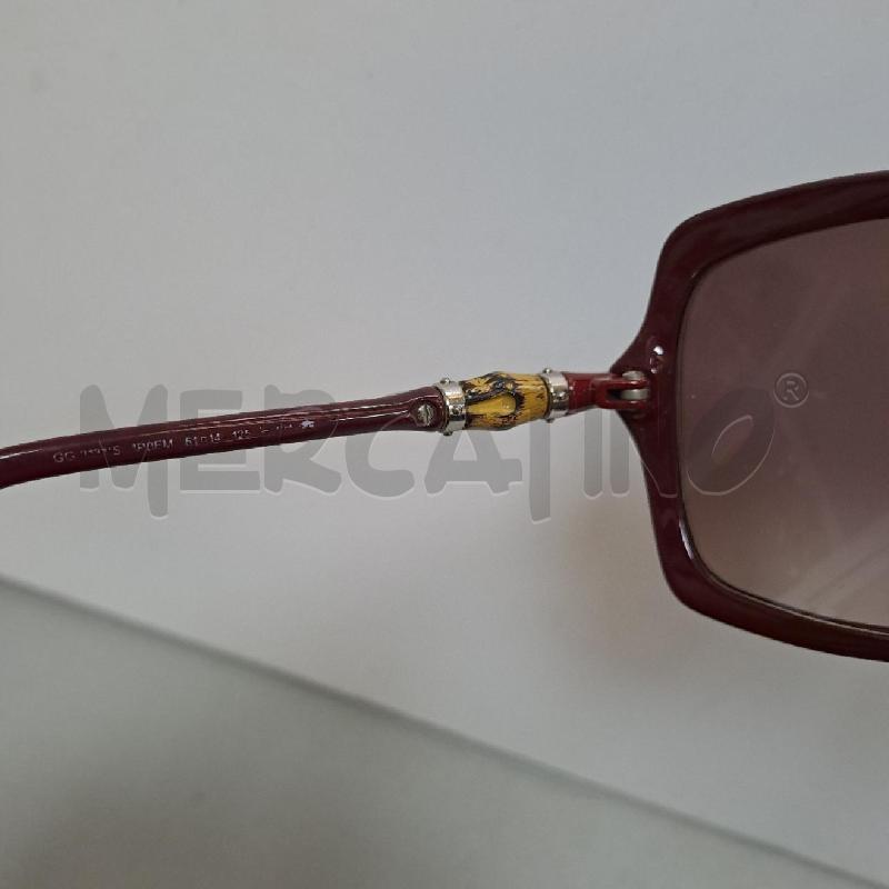 OCCHIALI SOLE GUCCI BAMBOO  | Mercatino dell'Usato Latina 3