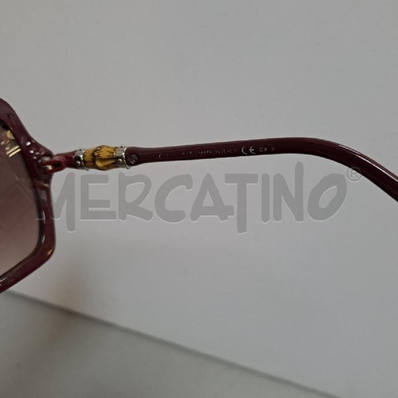 OCCHIALI SOLE GUCCI BAMBOO  | Mercatino dell'Usato Latina 4