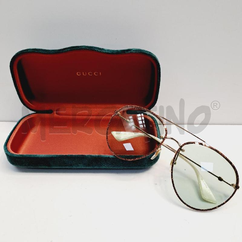 OCCHIALI SOLE GUCCI GUCCI GG0351S 005 GOLD  | Mercatino dell'Usato Latina 1