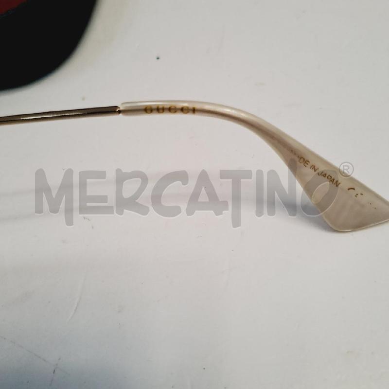 OCCHIALI SOLE GUCCI GUCCI GG0351S 005 GOLD  | Mercatino dell'Usato Latina 5