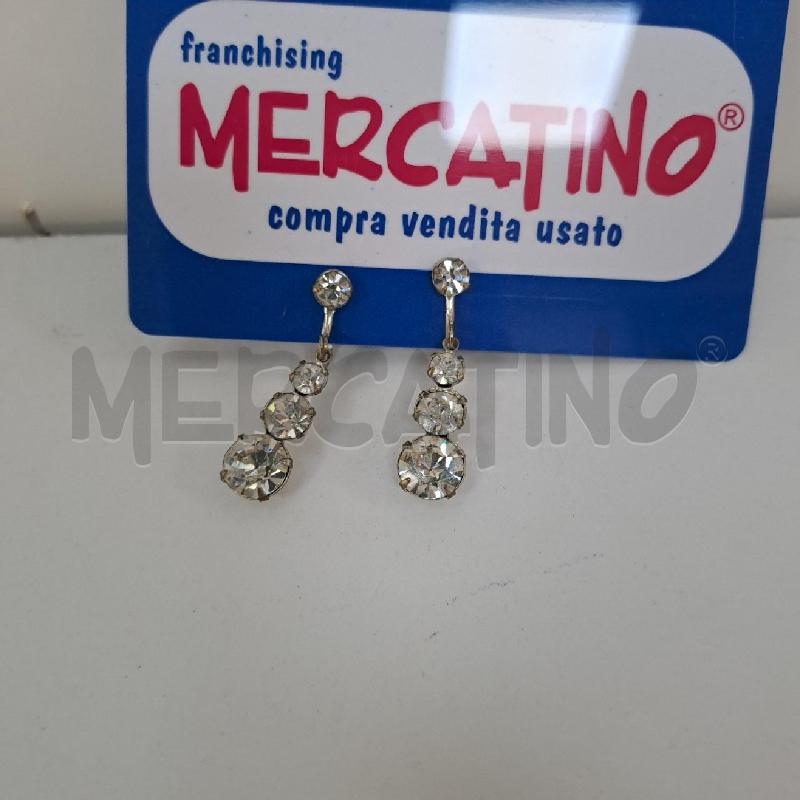 ORECCHINI STRASS VITE AMERICANA | Mercatino dell'Usato Latina 1