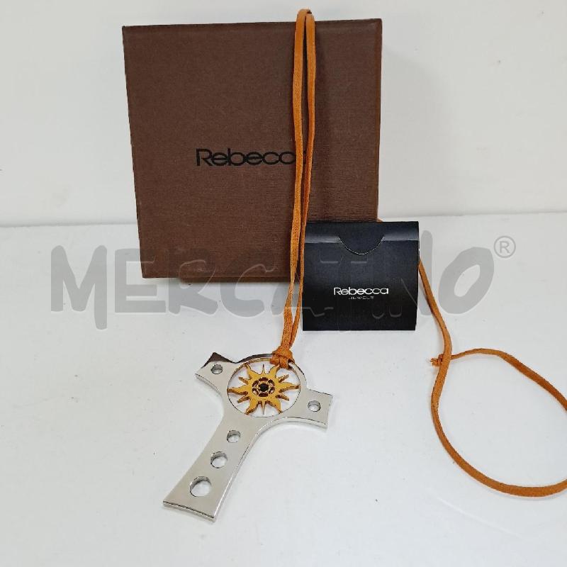 PENDENTE CROCE ACC ORO REBECCA | Mercatino dell'Usato Latina 1