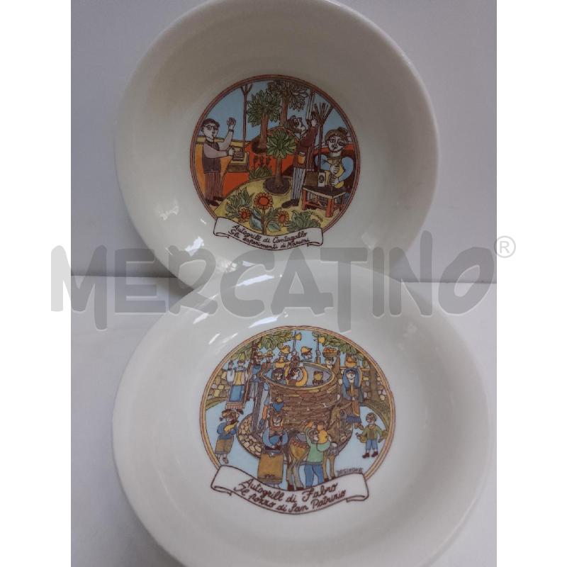 PIATTI DA COLLEZIONE PZ. 7 FONDI AUTOGRILL | Mercatino dell'Usato Latina 1