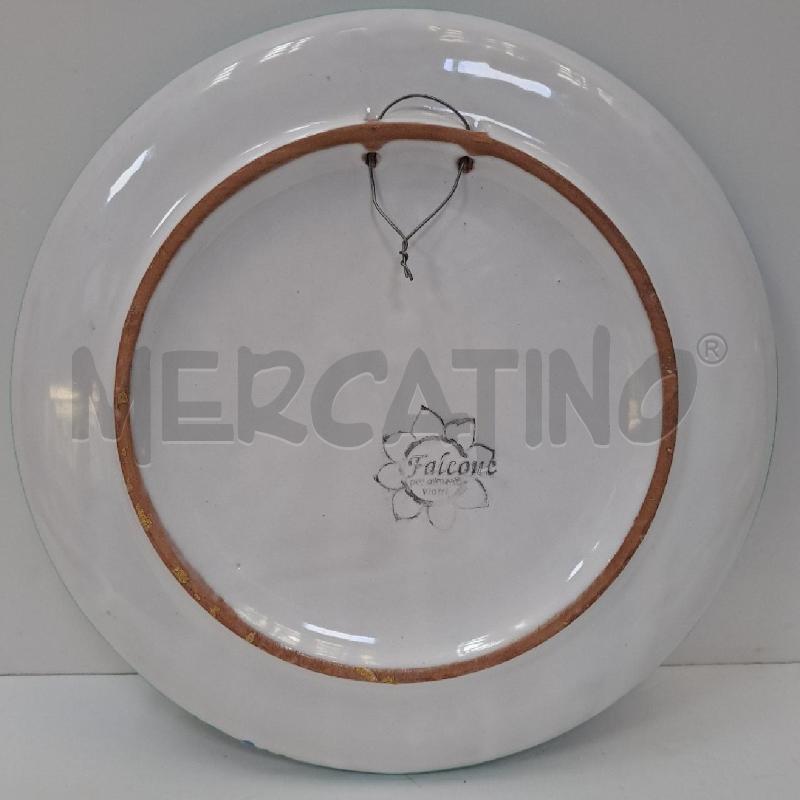 PIATTO CERAMICA FALCONE VIETRI | Mercatino dell'Usato Latina 2