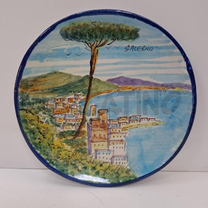 PIATTO SALERNO CERAMICA VIETRI | Mercatino dell'Usato Latina 1