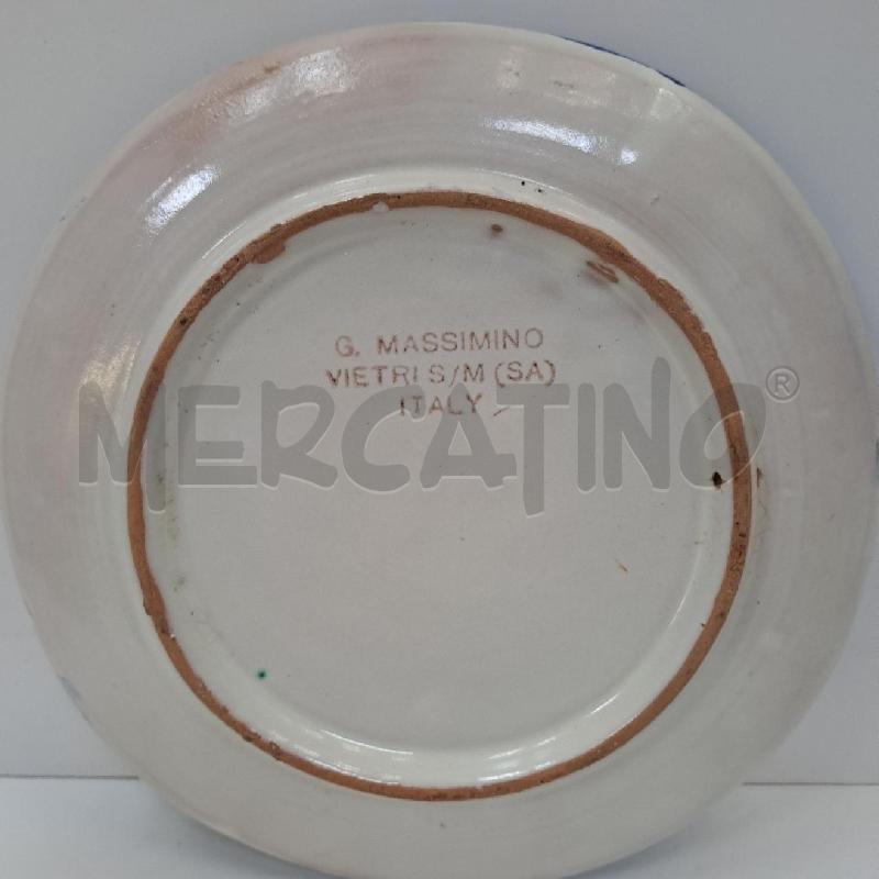 PIATTO SALERNO CERAMICA VIETRI | Mercatino dell'Usato Latina 2