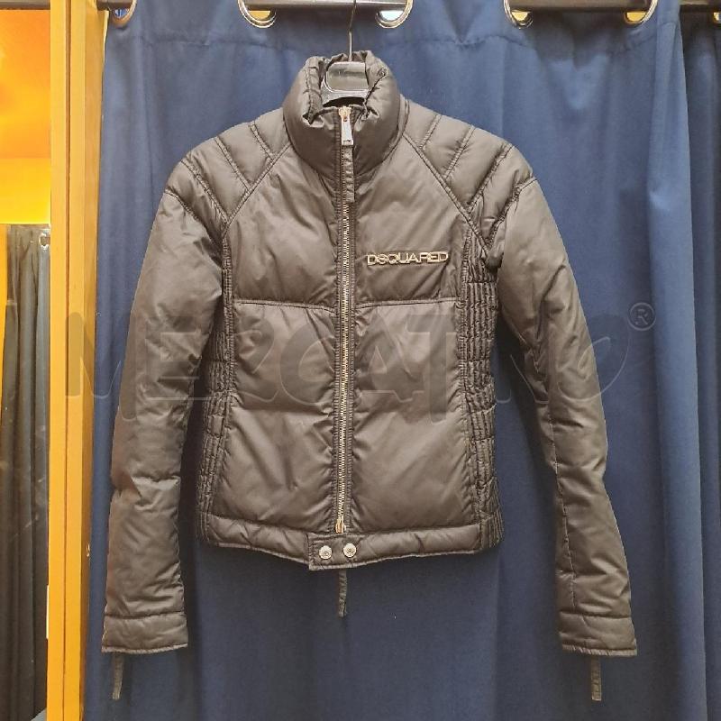 PIUMINO DSQUARED  NERO | Mercatino dell'Usato Latina 1