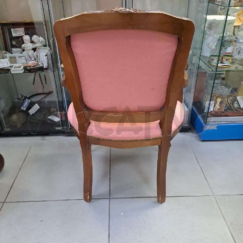 POLTRONCINA LEGNO TESSUTO | Mercatino dell'Usato Latina 2