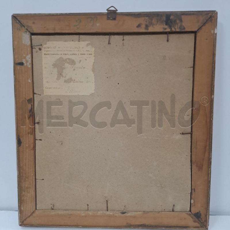 QUADRETTO VECCHIO CON FIRMA M.F. RICCI 1944 | Mercatino dell'Usato Latina 4