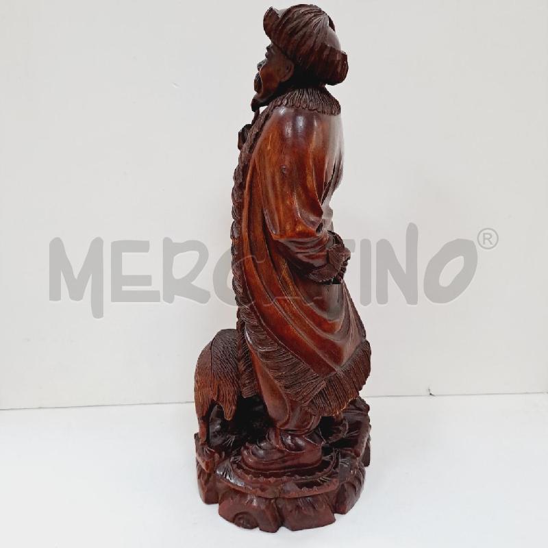 SCULTURA LEGNO ORIENTALE | Mercatino dell'Usato Latina 2