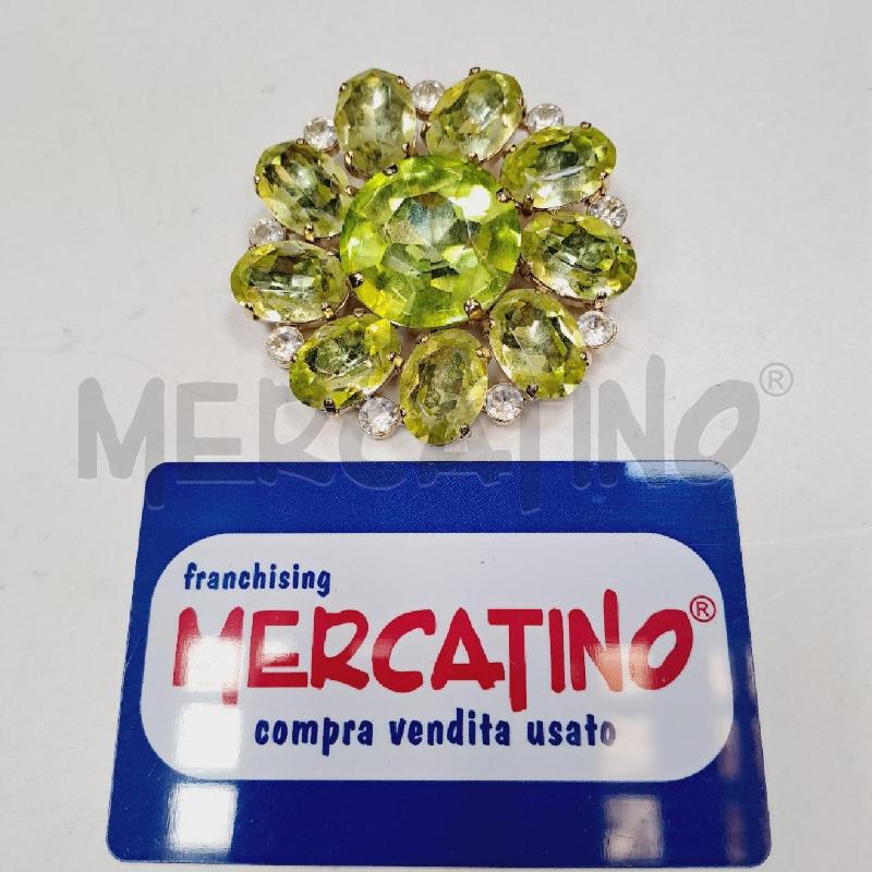 SPILLA STRASS VERDI MAX MARA | Mercatino dell'Usato Latina 3