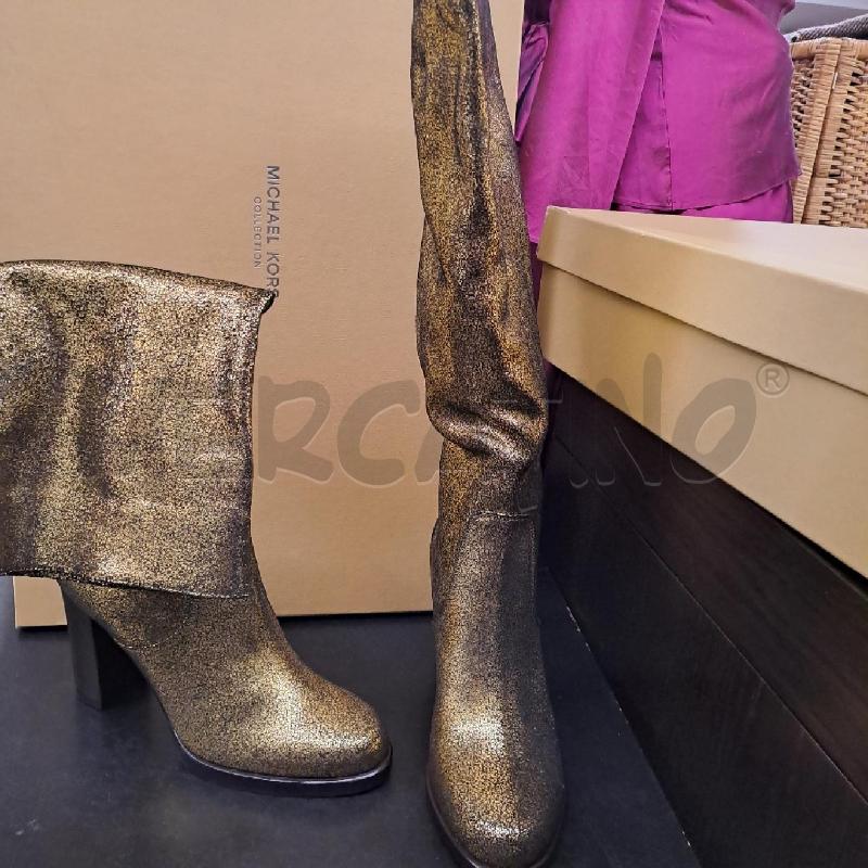 STIVALI MICHAEL KORS DORATI | Mercatino dell'Usato Latina 1