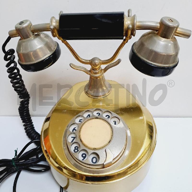 TELEFONO VINTAGE OTTONE GR TELEFONIA | Mercatino dell'Usato Latina 2