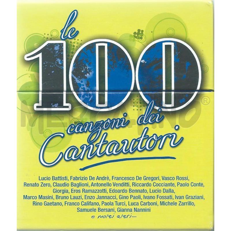 VARIOUS - LE 100 CANZONI DEI CANTAUTORI | Mercatino dell'Usato Latina 1