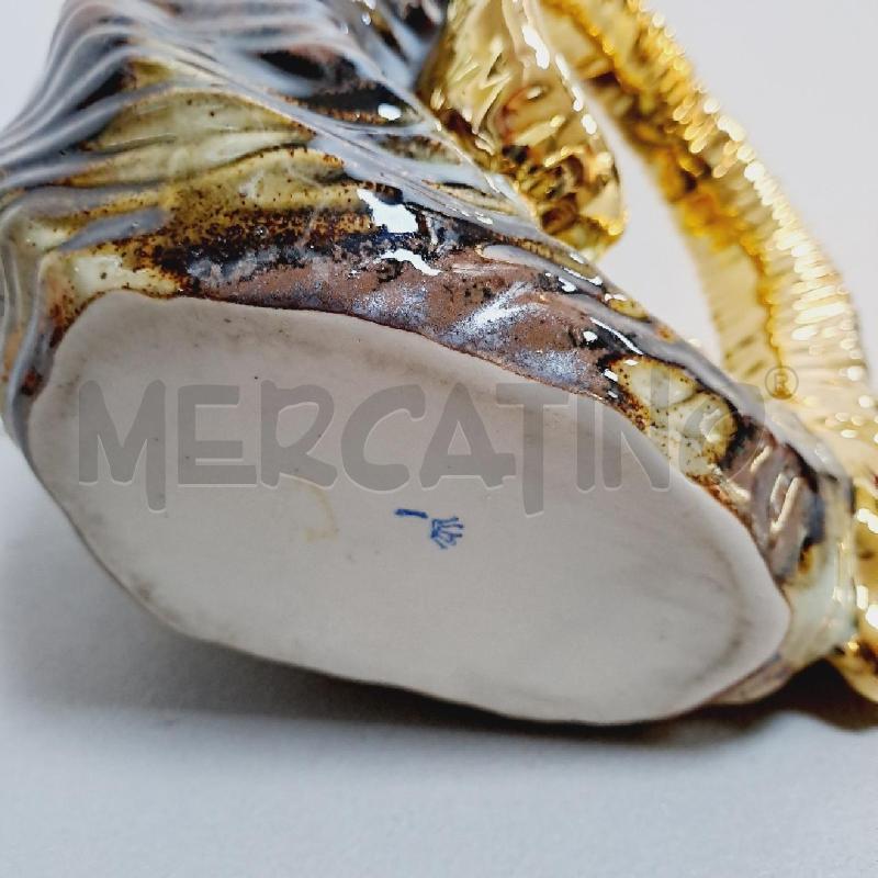 VASO CAPODIMONTE DORATO STAMBECCO | Mercatino dell'Usato Latina 3