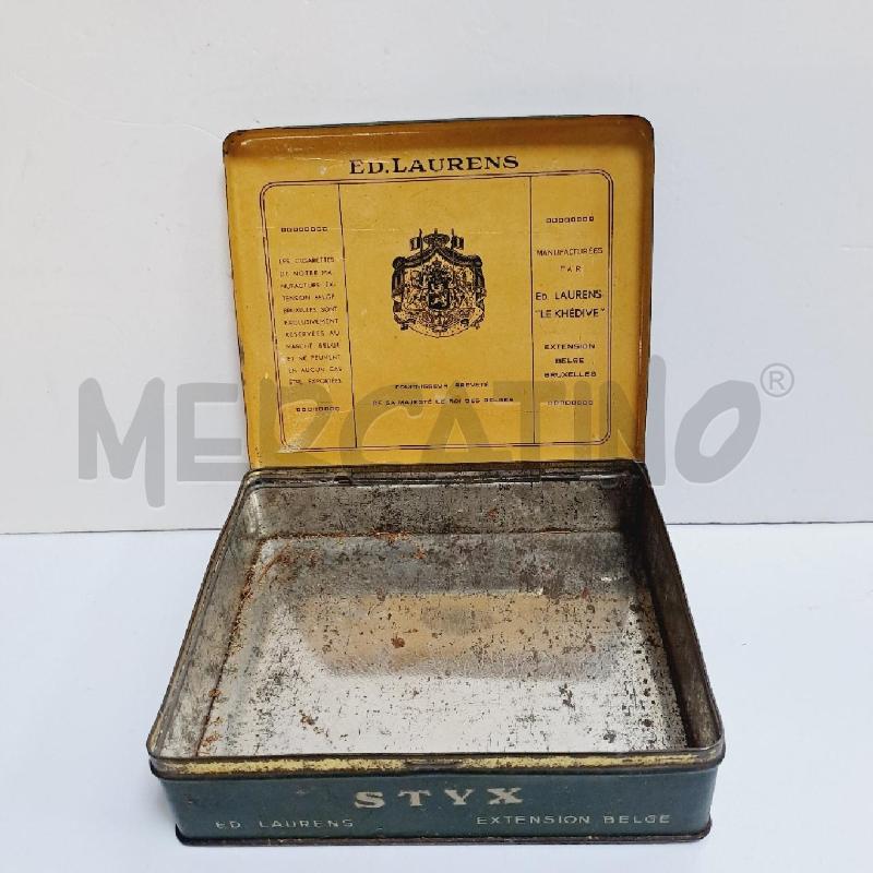 VECCHIA SCATOLA LATTA ED. LAURENS | Mercatino dell'Usato Latina 3