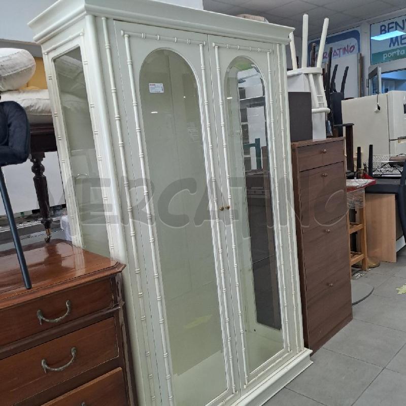 VETRINA BIANCA LACCATA 190X80X35 | Mercatino dell'Usato Latina 1