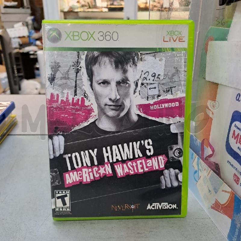 XBOX 360 TONY HAWK'S AMERICAN WASTELAND | Mercatino dell'Usato Latina 1