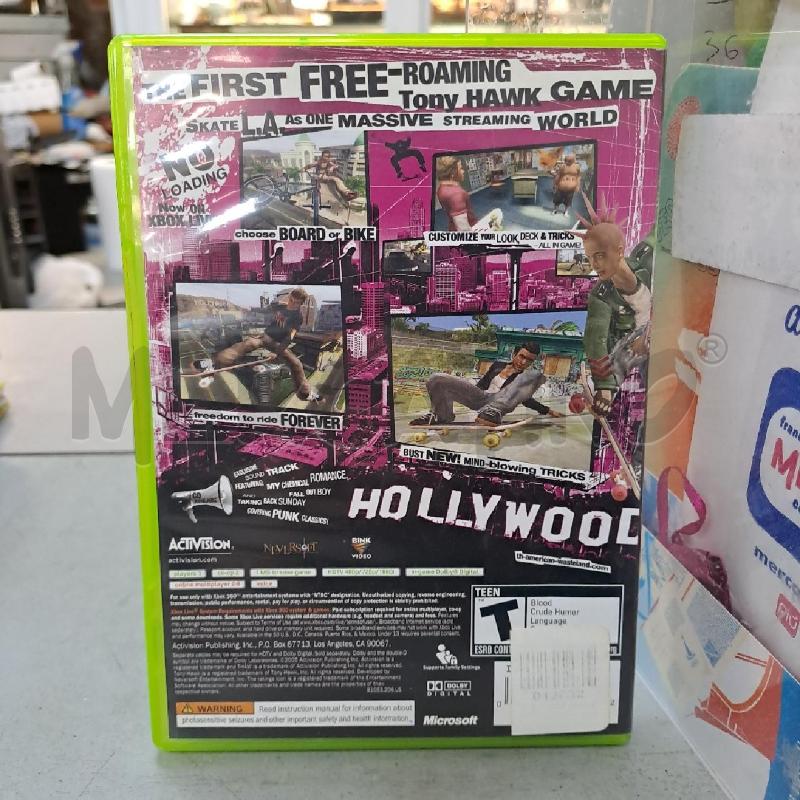 XBOX 360 TONY HAWK'S AMERICAN WASTELAND | Mercatino dell'Usato Latina 2