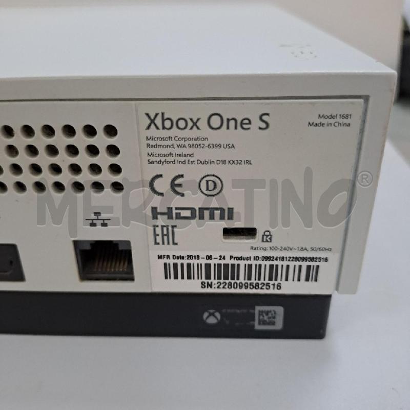 XBOX ONE S 1T CON 2 CONTROLLER | Mercatino dell'Usato Latina 2