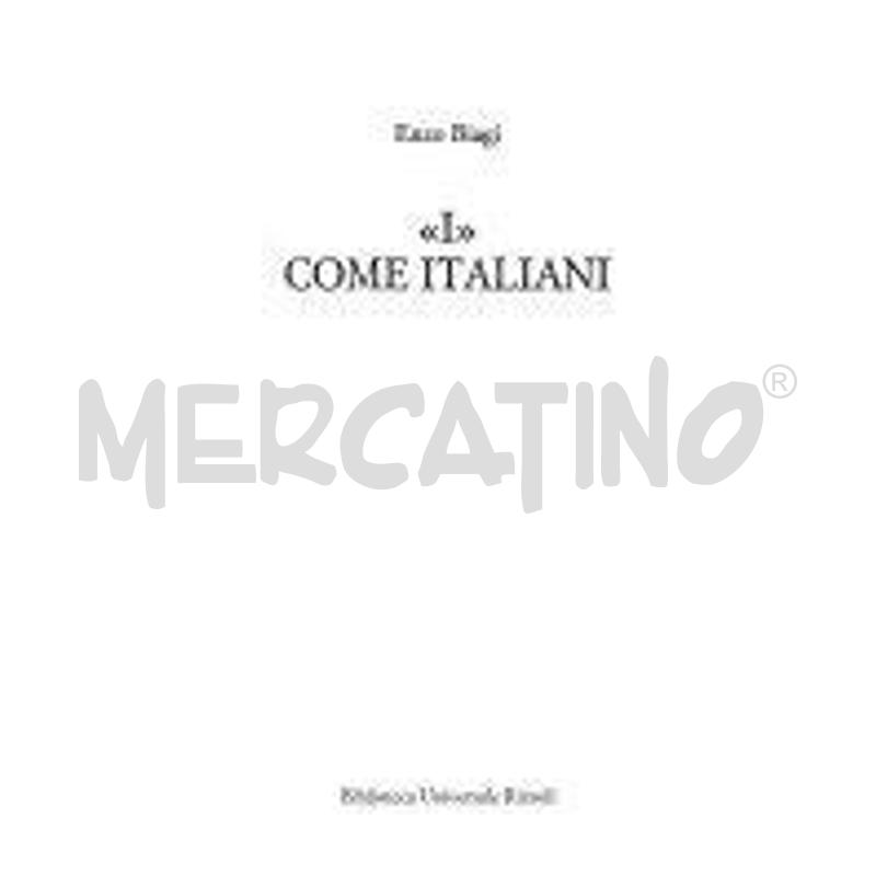 I COME ITALIANI | Mercatino dell'Usato Latina 1