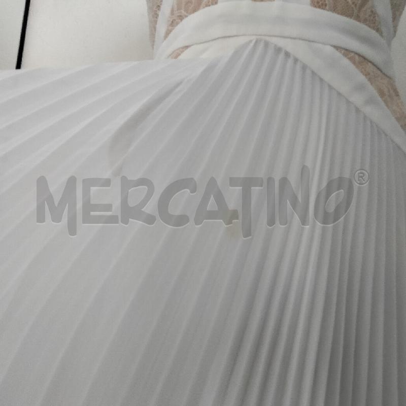 ABITO DONNA BIANCO MAX AZRIA | Mercatino dell'Usato Viareggio 4