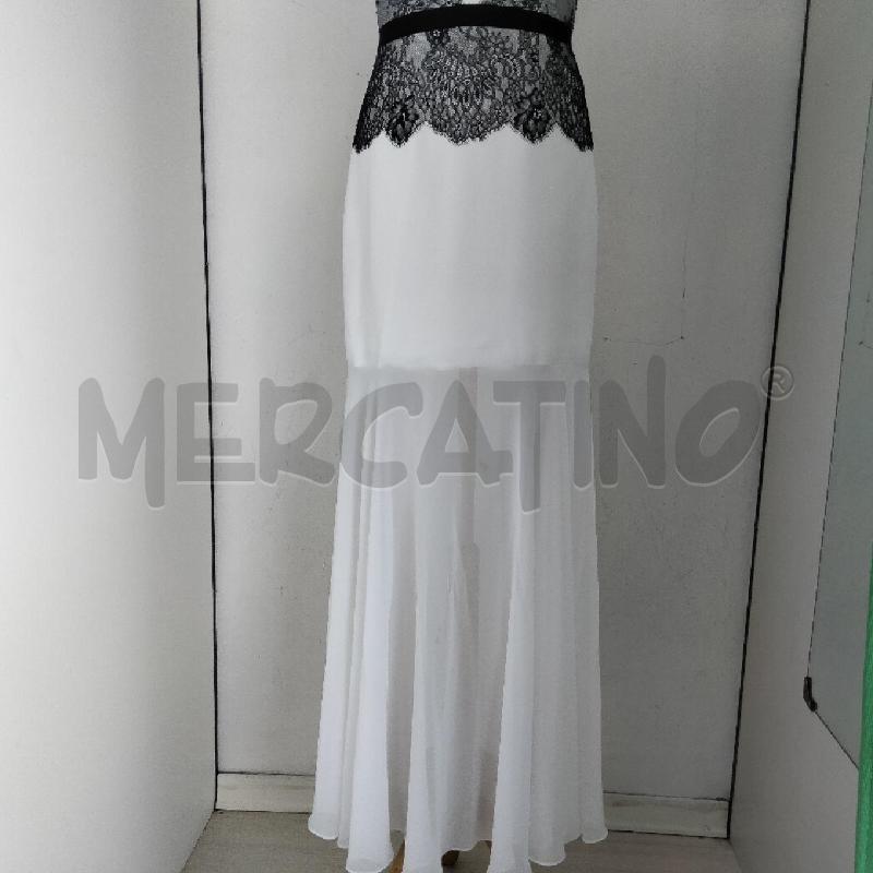 ABITO DONNA BIANCO PIZZO NERO MAX AZRIA | Mercatino dell'Usato Viareggio 2
