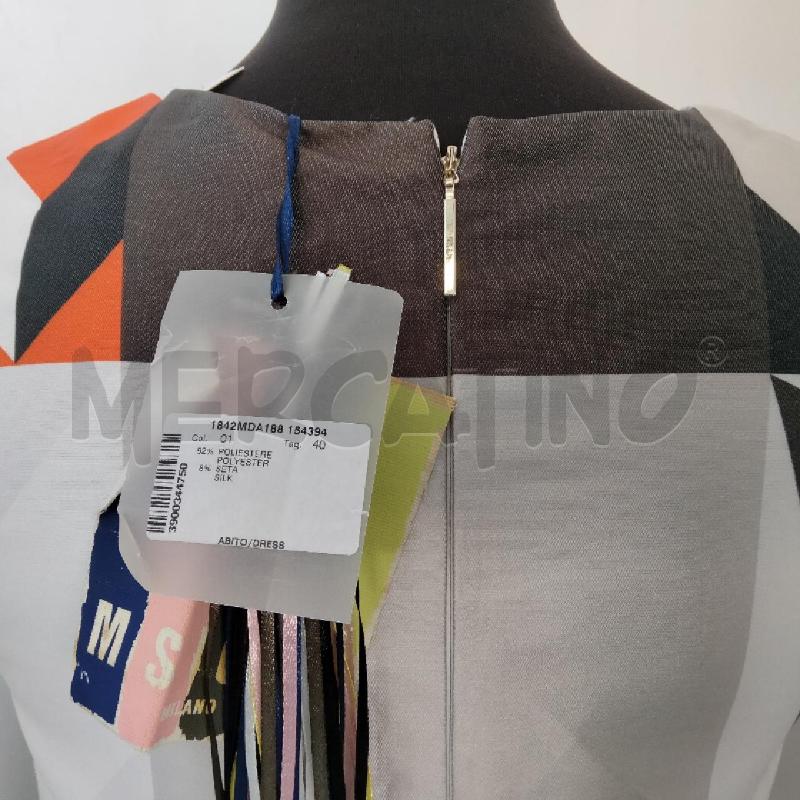 ABITO DONNA FANT. GEOMETRICA MSGM | Mercatino dell'Usato Viareggio 4
