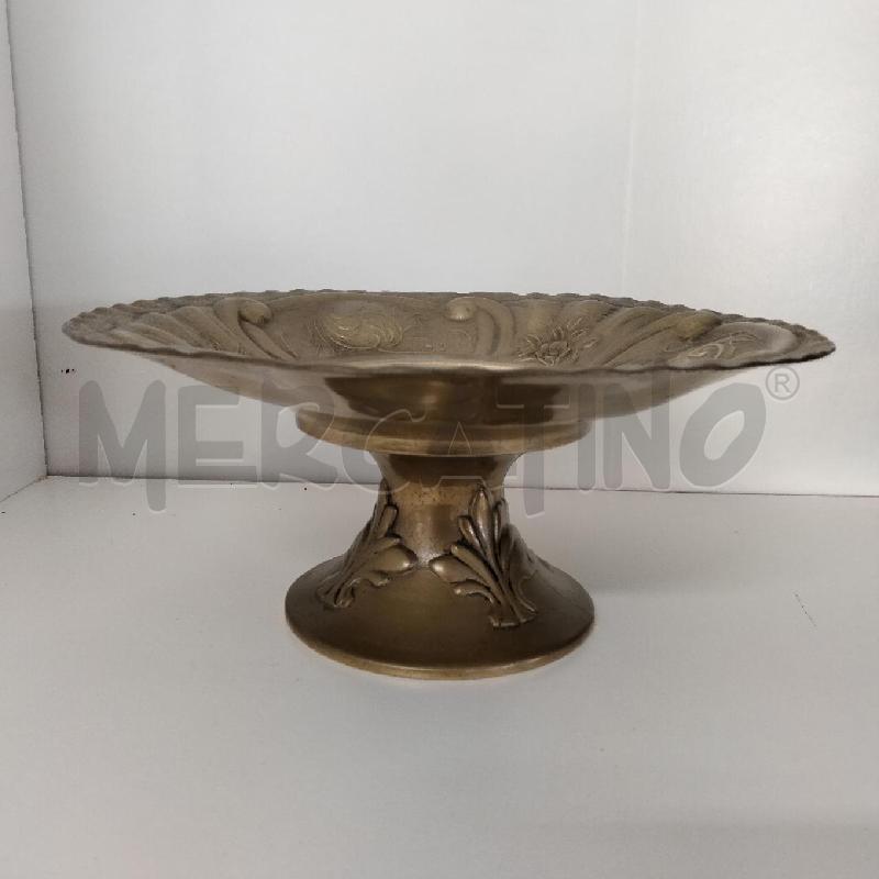 ALZATINA OTTONE ROSE INCISE | Mercatino dell'Usato Viareggio 1