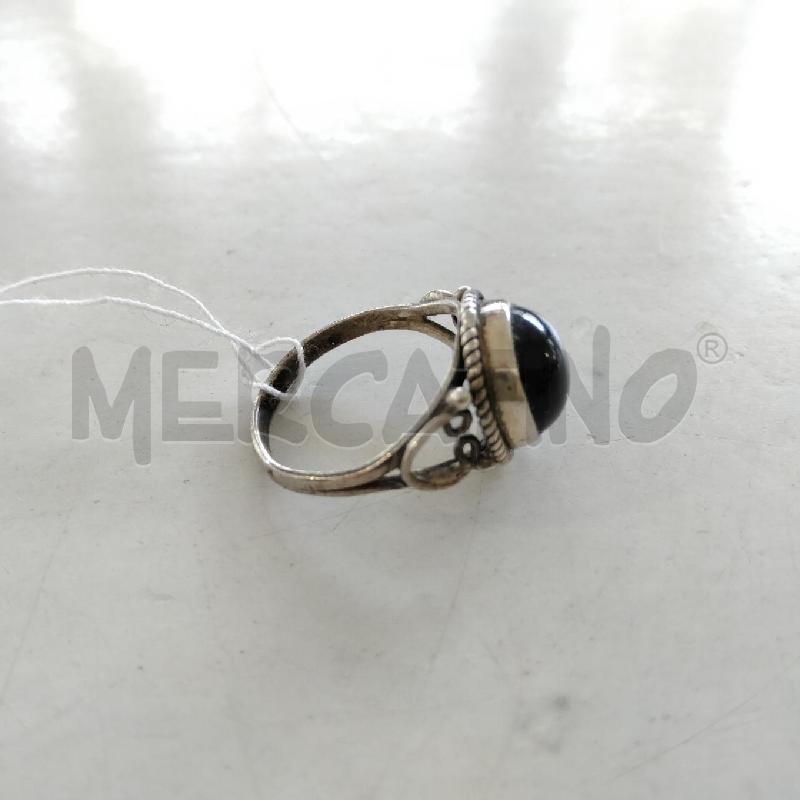 ANELLO DONNA PIETRA NERA | Mercatino dell'Usato Viareggio 3
