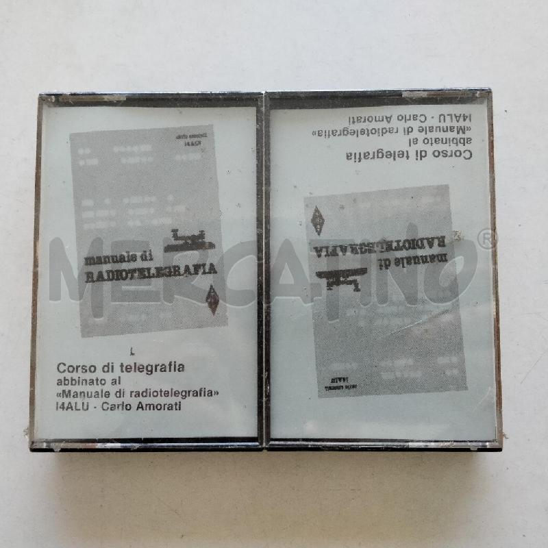 AUDIOCASSETTE MANUALE RADIOTELEGRAFIA | Mercatino dell'Usato Viareggio 1