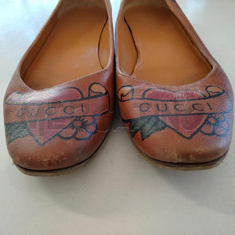BALLERINE CUOIO GUCCI | Mercatino dell'Usato Viareggio 4