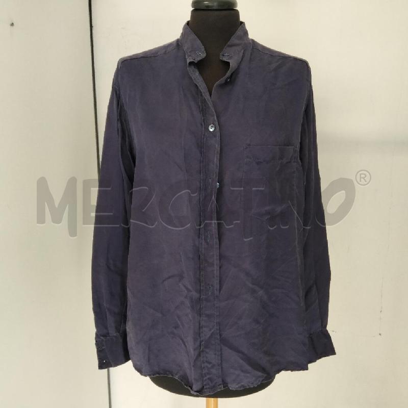 CAMICIA SETA VIOLA SEVENTY | Mercatino dell'Usato Viareggio 1