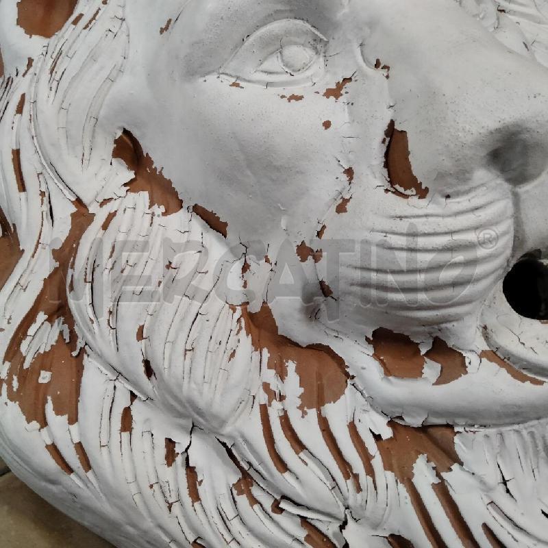 FONTANA TESTA LEONE TERRACOTTA | Mercatino dell'Usato Viareggio 2