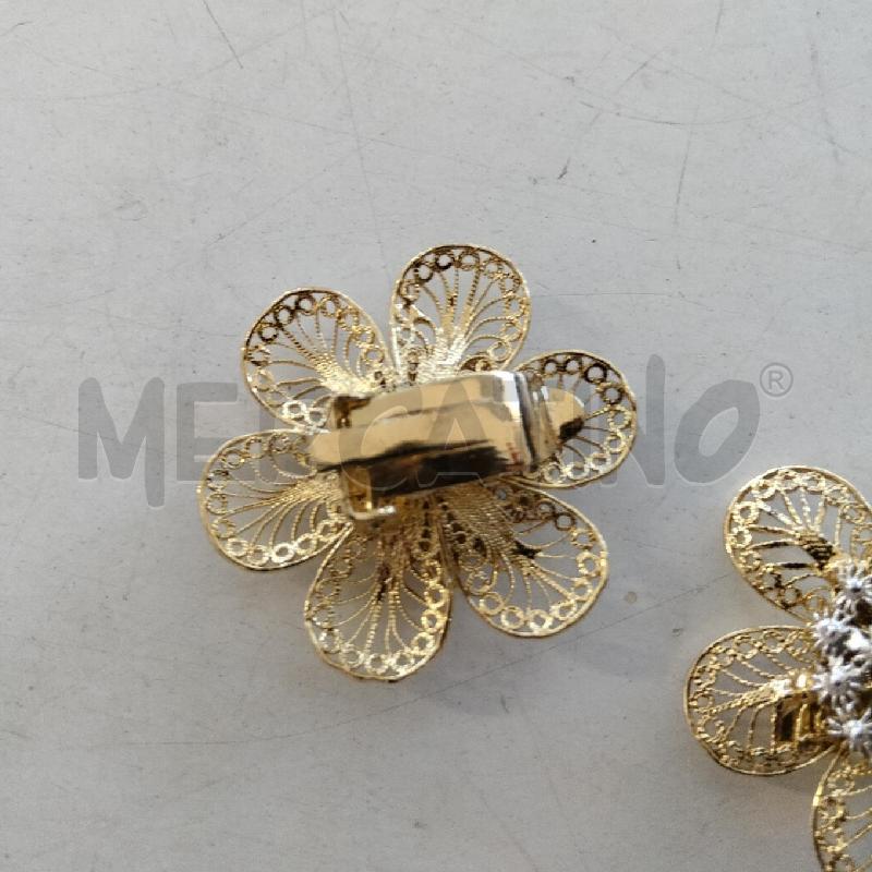 ORECCHINI FIORE FILIGRANA | Mercatino dell'Usato Viareggio 2
