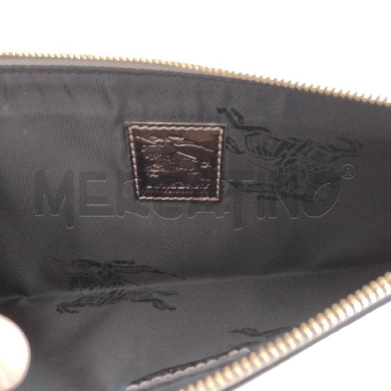 POCHETTE VERNICE FANGO BURBERRY | Mercatino dell'Usato Viareggio 3