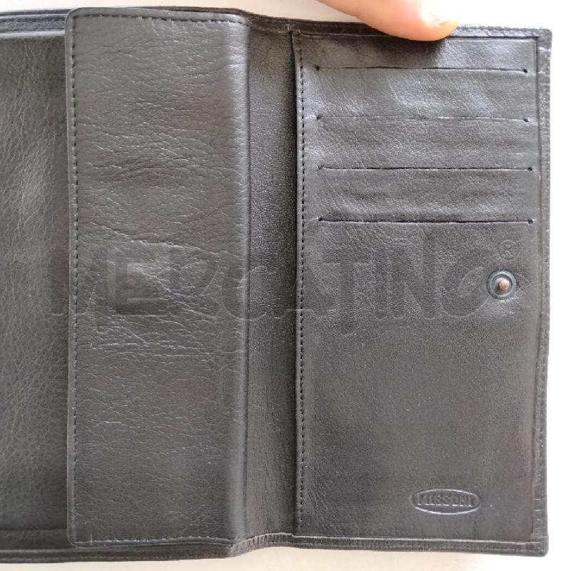PORTA FOGLIO NERO MISSONI | Mercatino dell'Usato Viareggio 2