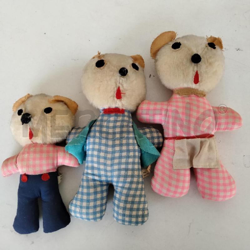 PUPAZZOI ALLEGRA FAMIGLIA ANNI 50 3PEZZI | Mercatino dell'Usato Viareggio 1
