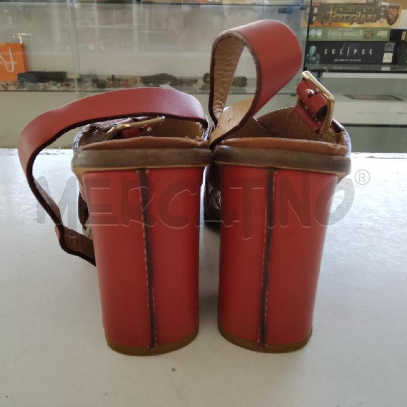 SANDALI DONNA ROSSI LIVIANA CONTI | Mercatino dell'Usato Viareggio 3