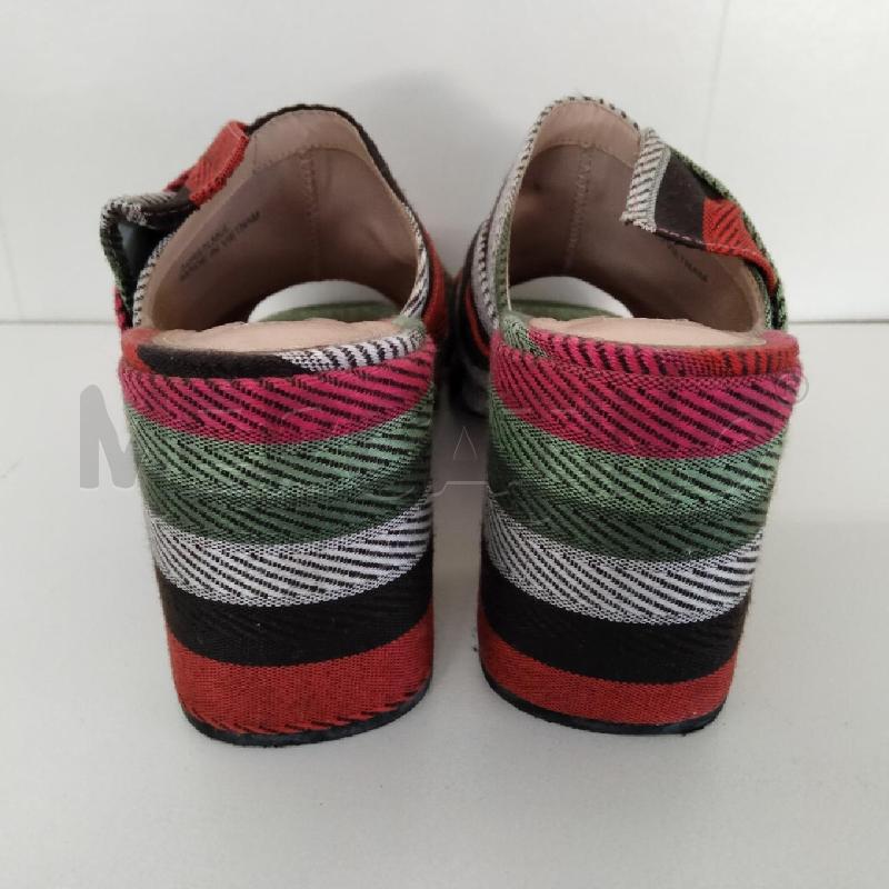 SANDALI DONNA TESSUTO RIGATO TOPSHOP | Mercatino dell'Usato Viareggio 3