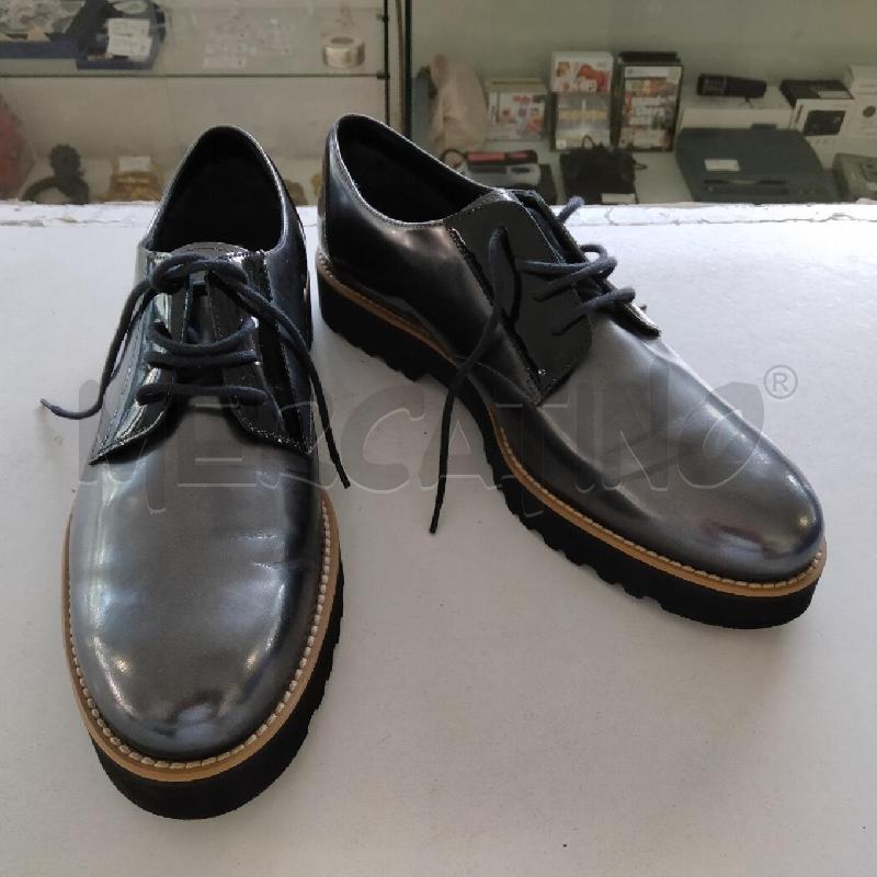 SCARPE DONNA GRIGIO ARGENTATO HOGA | Mercatino dell'Usato Viareggio 1