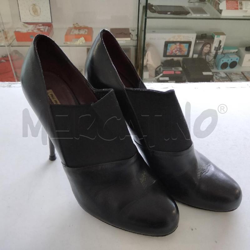 SCARPE DONNA NERE MIU MIU | Mercatino dell'Usato Viareggio 1