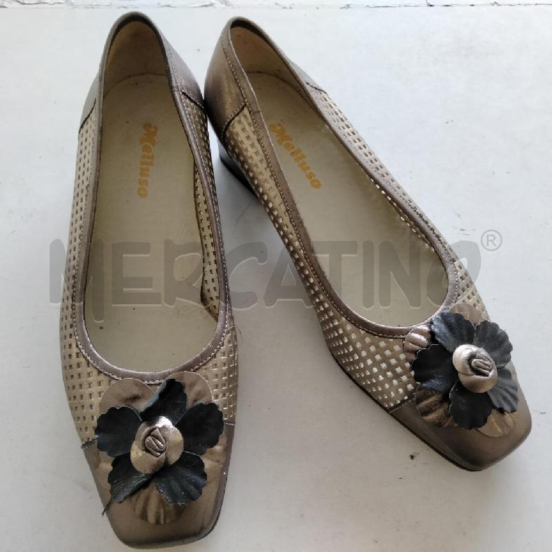 SCARPE DONNA TRAFORATE BEIGE MELLUSO | Mercatino dell'Usato Viareggio 1