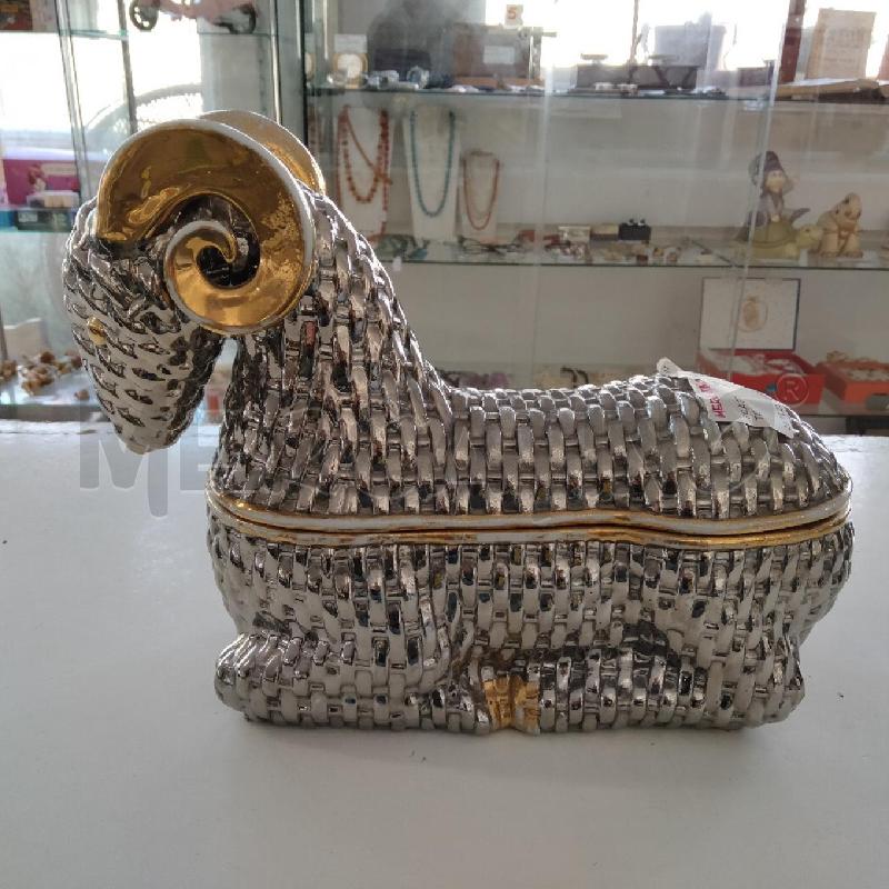 SCATOLA CERAMICA ARIETE | Mercatino dell'Usato Viareggio 1