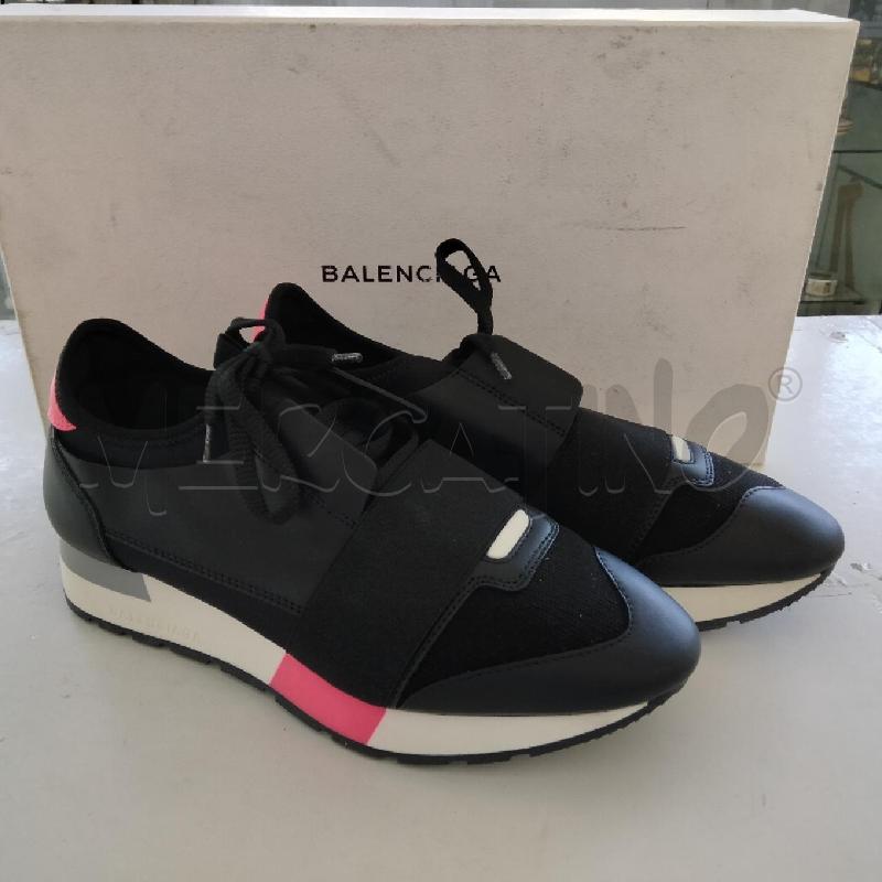 SNEAKERS NERE BALENCIAGA RACE RUNNER | Mercatino dell'Usato Viareggio 1
