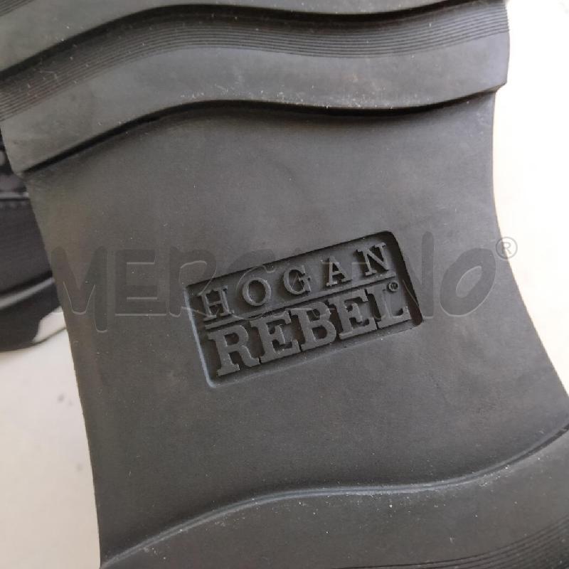 SNEAKERS UOMO HOGAN NERE  | Mercatino dell'Usato Viareggio 4