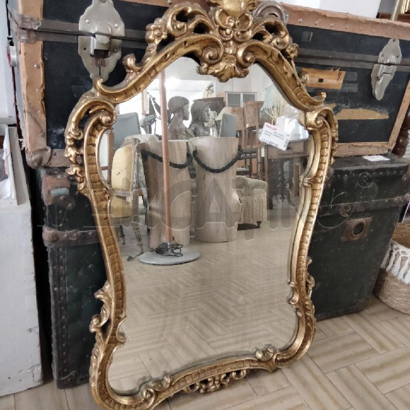 SPECCHIO CORNICE DORATA 85X58 | Mercatino dell'Usato Viareggio 1